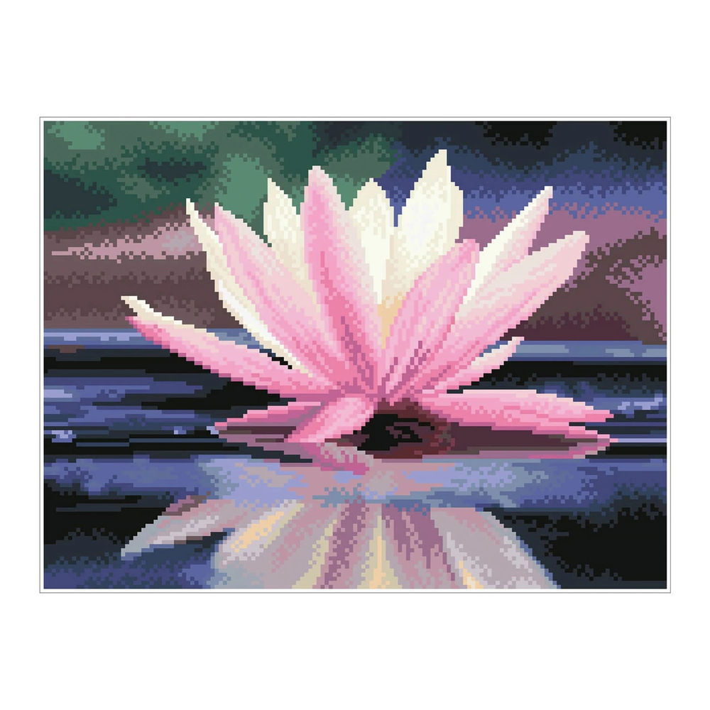Diamond Painting Seerose