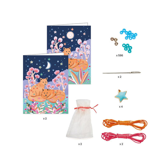 Djeco Heishi avec les étoiles TOI & MOI