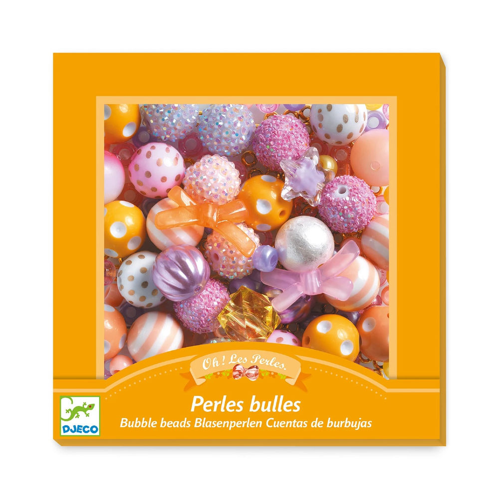Djeco bubble beads gold