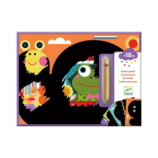 Photos à gratter Djeco Découverte amusante