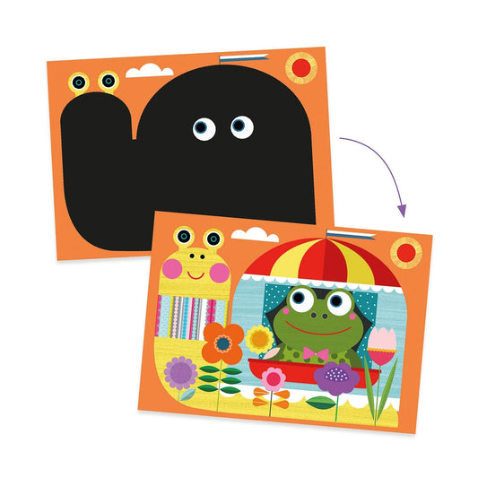 Photos à gratter Djeco Découverte amusante