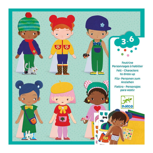 Stickercollage Süsse Kleider