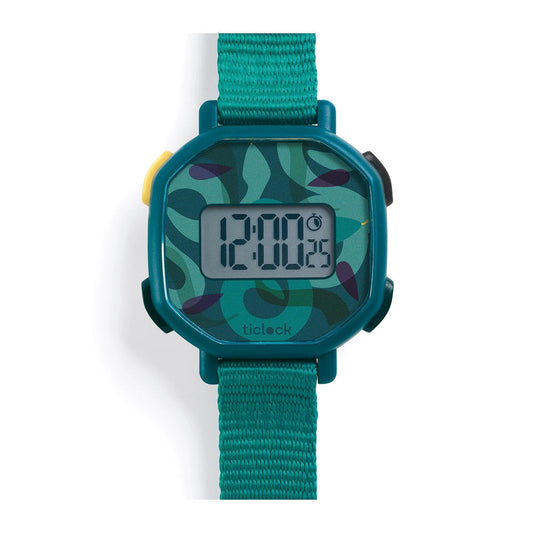 Montre digitale Djeco Serpents verts