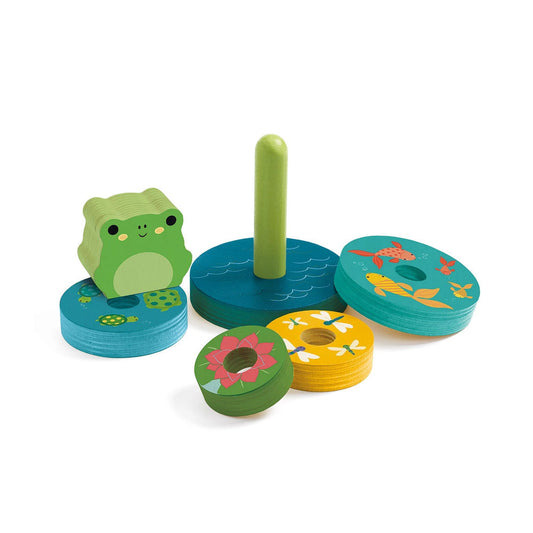 Djeco Puzz & Stack Arc-en-ciel