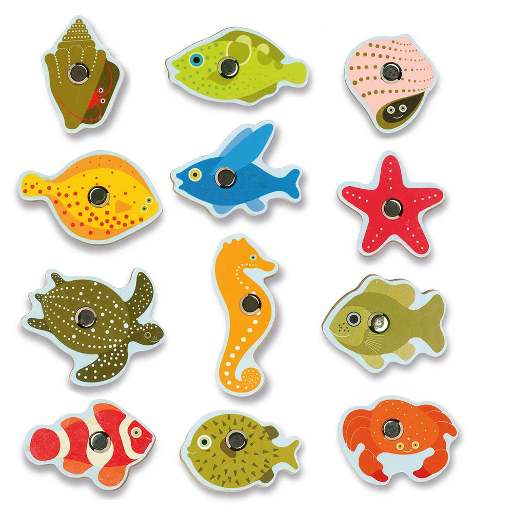 Djeco magnetic game Fishing Tropic