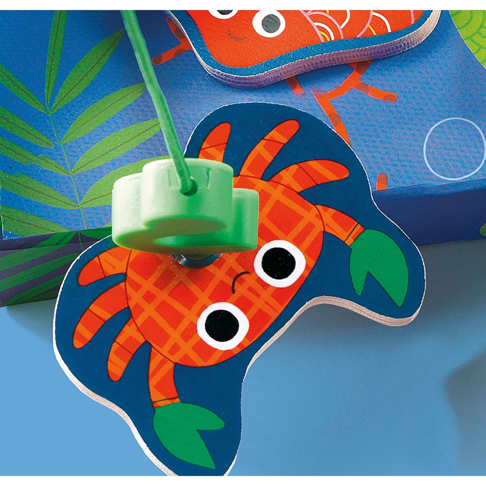 Djeco jeu magnétique Fishing Color