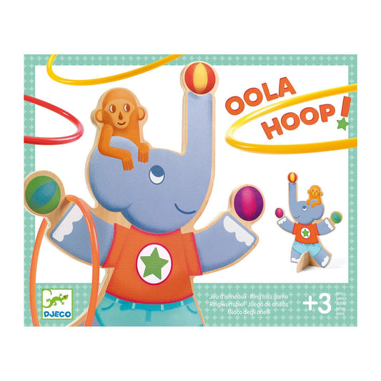 Jeu de lancer d'anneaux Djeco Oola Hoop