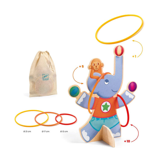Jeu de lancer d'anneaux Djeco Oola Hoop