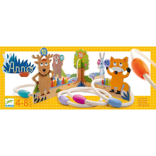 Djeco jeu de lancer d'anneaux Anno