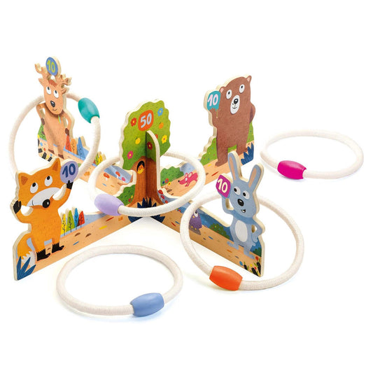 Djeco jeu de lancer d'anneaux Anno