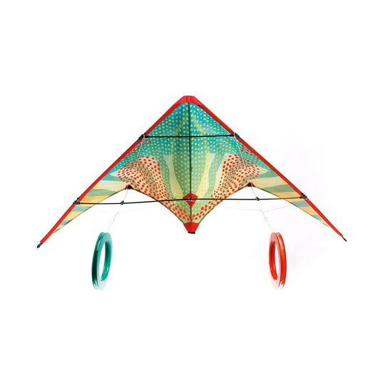 Cerf-volant acrobatique Djeco Points Rouges