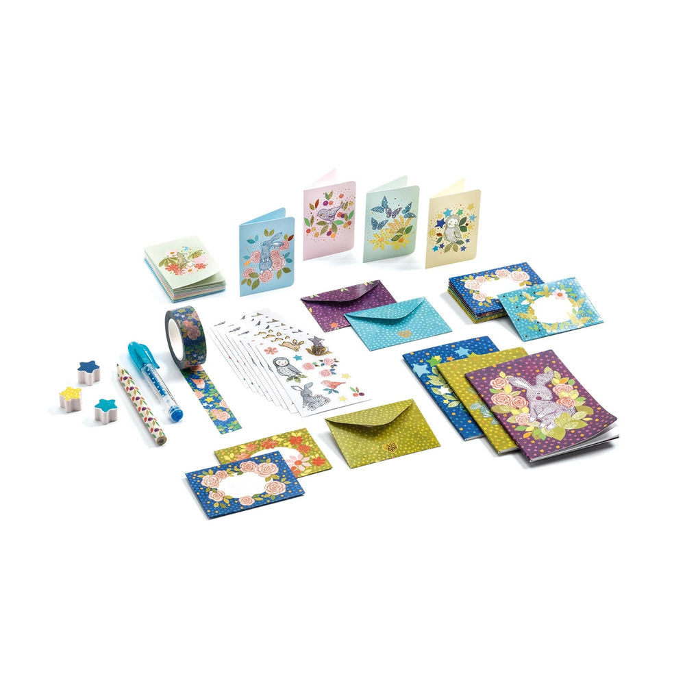Djeco Mini Coffret Papeterie Elodie