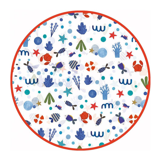 Djeco poncho de pluie mer (80x46cm)