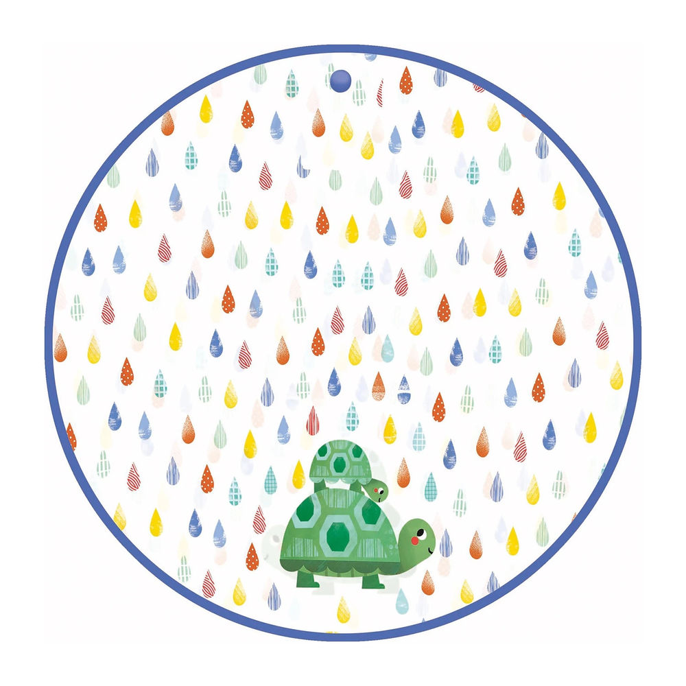 Djeco poncho de pluie tortue (80x46cm)