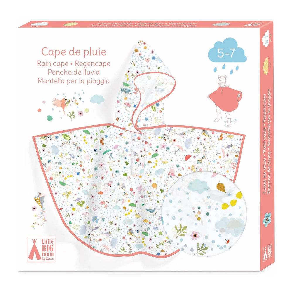 Djeco Regenponcho Garten (90x46cm)