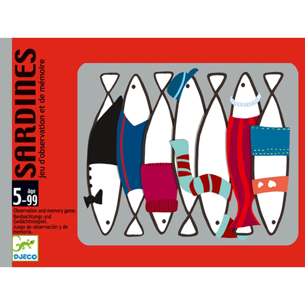 Djeco jeu de cartes Sardines