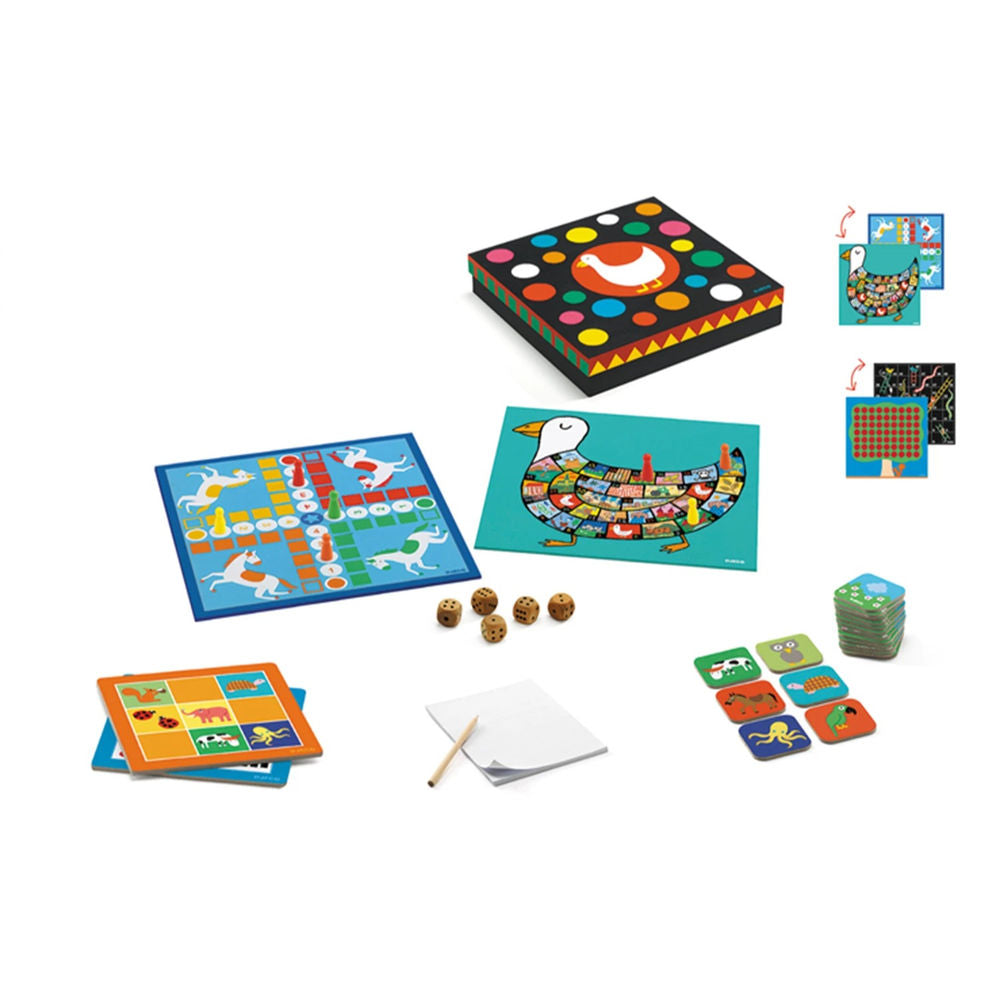 Djeco Coffret Classique 12 jeux