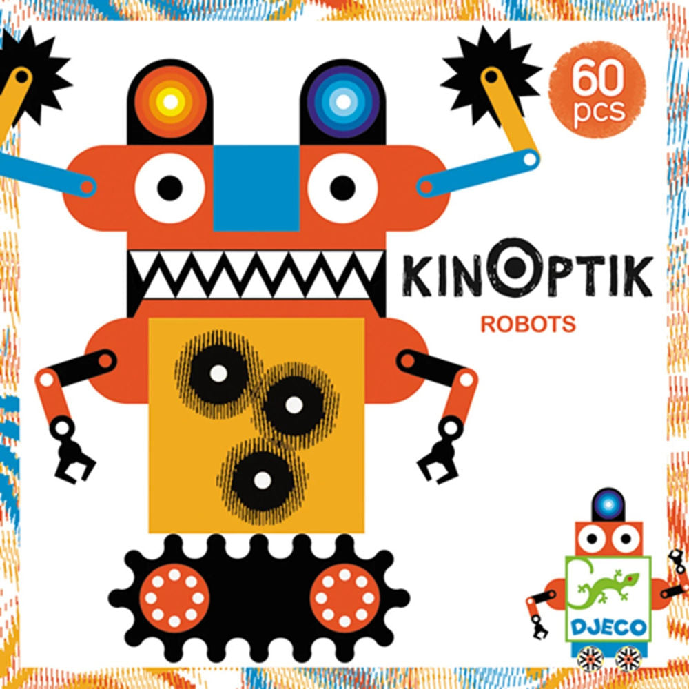 Robot optique cinéma Djeco, 58 pièces