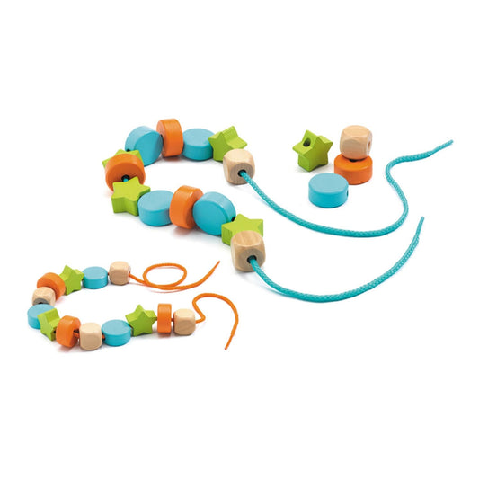 Jeu d'enfilage Djeco Filacolor