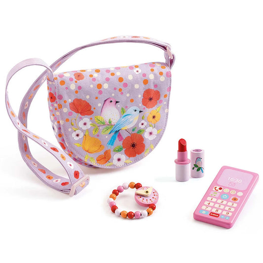 Sac de jeu de rôle Djeco avec accessoires Birdie`s