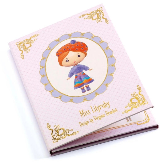 Djeco Miss Lilyruby - 40 stickers amovibles
