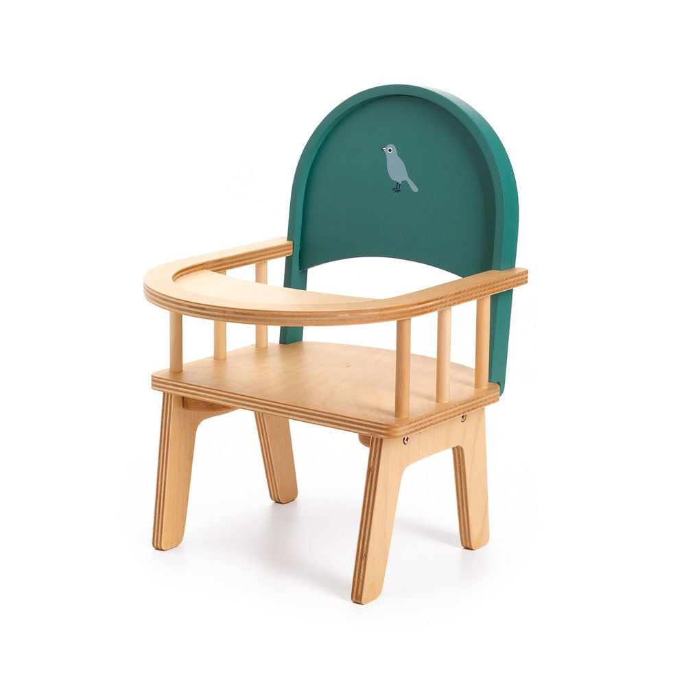 Chaise haute pour poupée Djeco Pomea