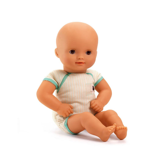 Djeco poupée à habiller Vert, 32 cm