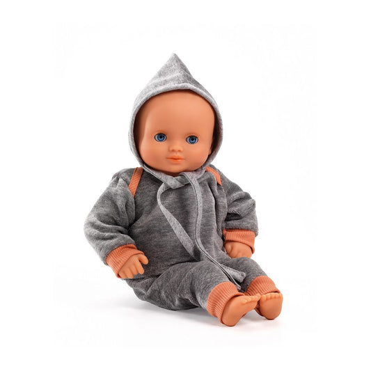 Ensemble robe Djeco Pomea, Gris Perle