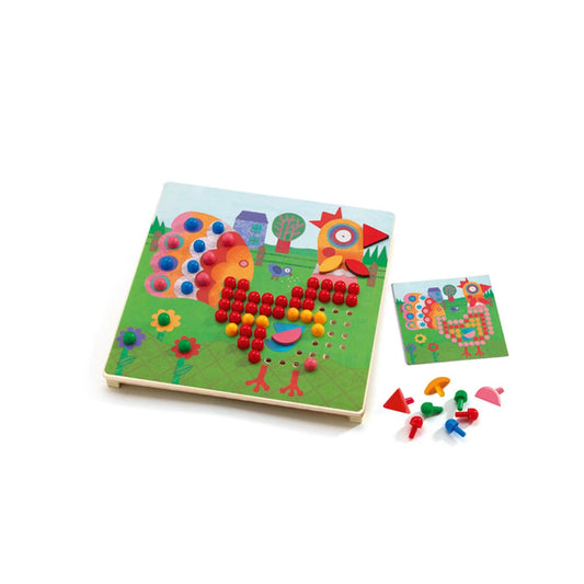 Djeco jeu éducatif Mosaico animo