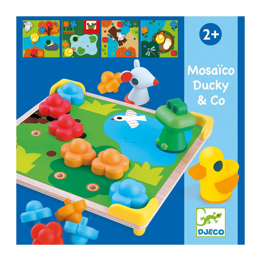Djeco jeu éducatif Mosaico Ducky & Co
