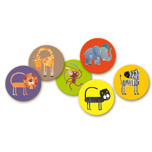 Djeco jeu d'apprentissage Mémo Dans La Jungle