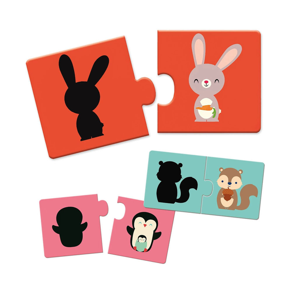Djeco Puzzle Duo Ombre