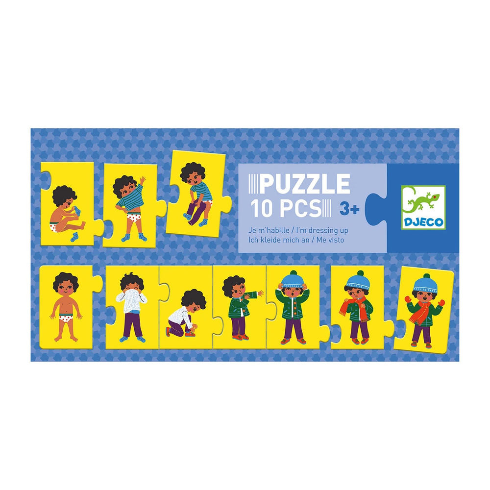 Djeco Puzzle Duo Je m'habille