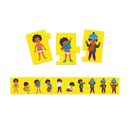 Djeco Puzzle Duo Je m'habille
