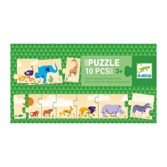 Djeco Puzzle Duo Petit et Grand