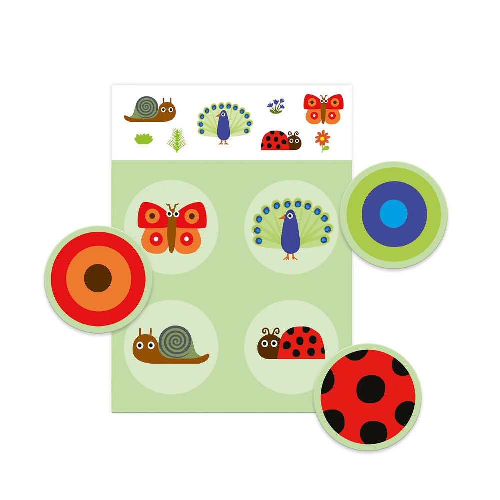 Djeco jeu d'apprentissage Lotto Plumes & Fourrure (mult)