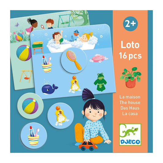 Djeco jeu d'apprentissage Loto House (mult)