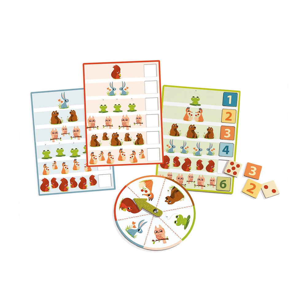 Djeco Eduludo Bingo 1, 2, 3 (multi)