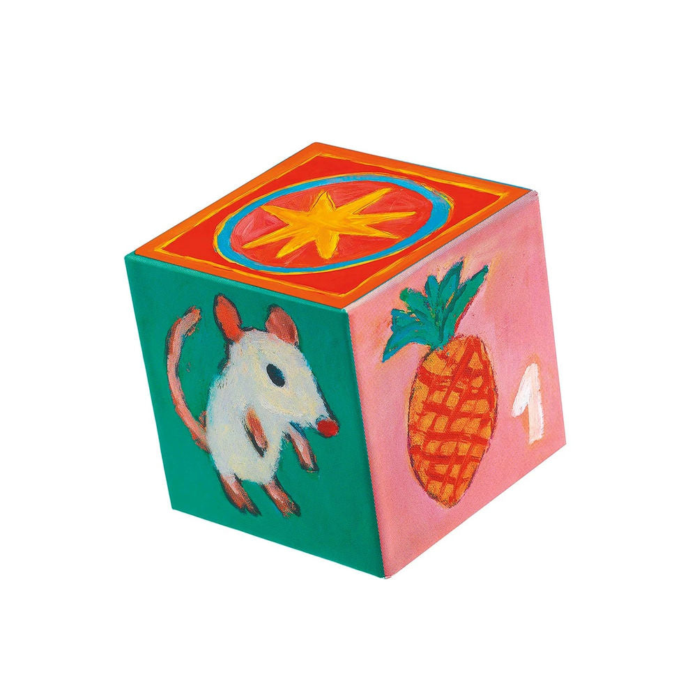 Djeco Pyramide Mes Amis, 10 dés