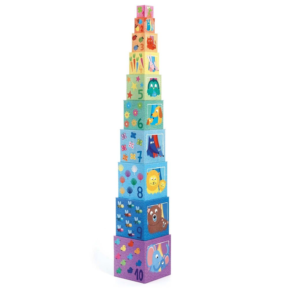 Djeco Pyramide Arc-en-ciel