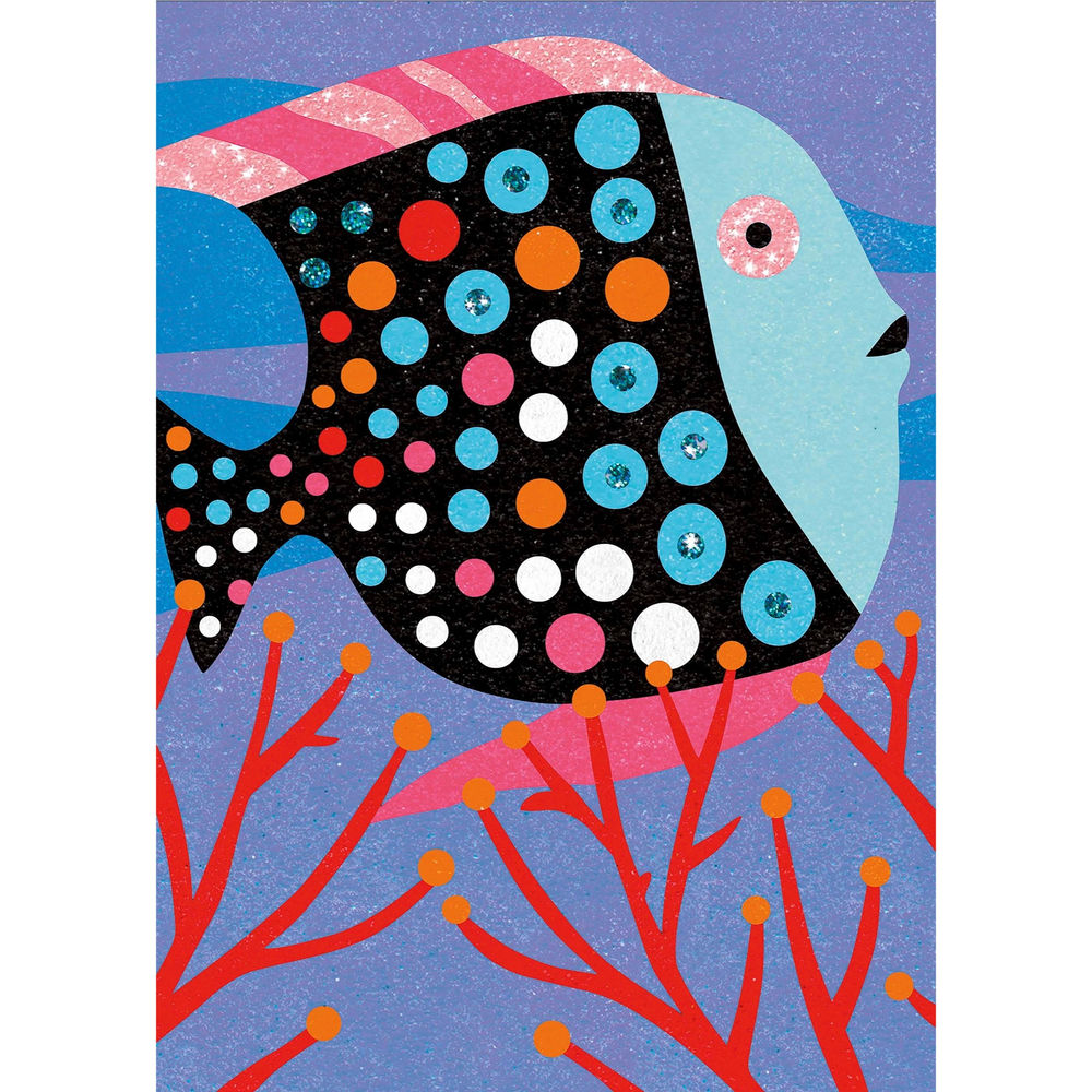 Djeco sand pictures rainbow fish