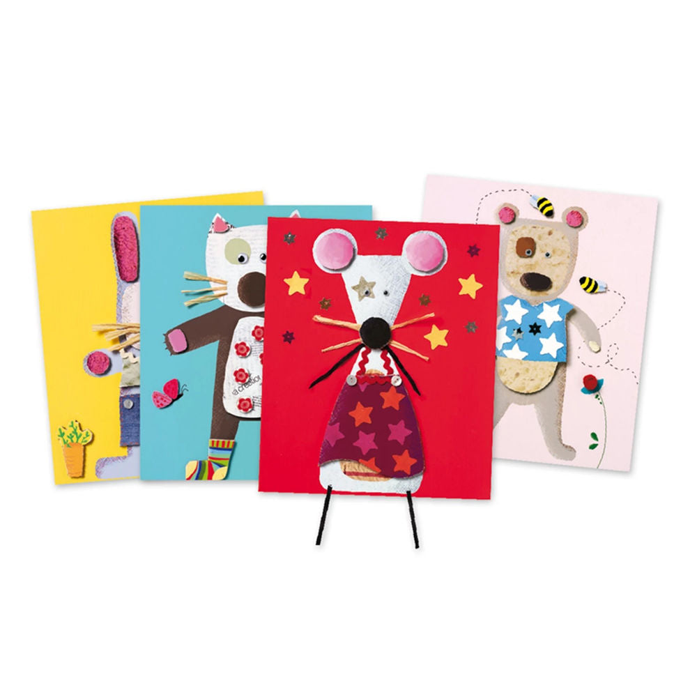 Djeco collages for the little ones