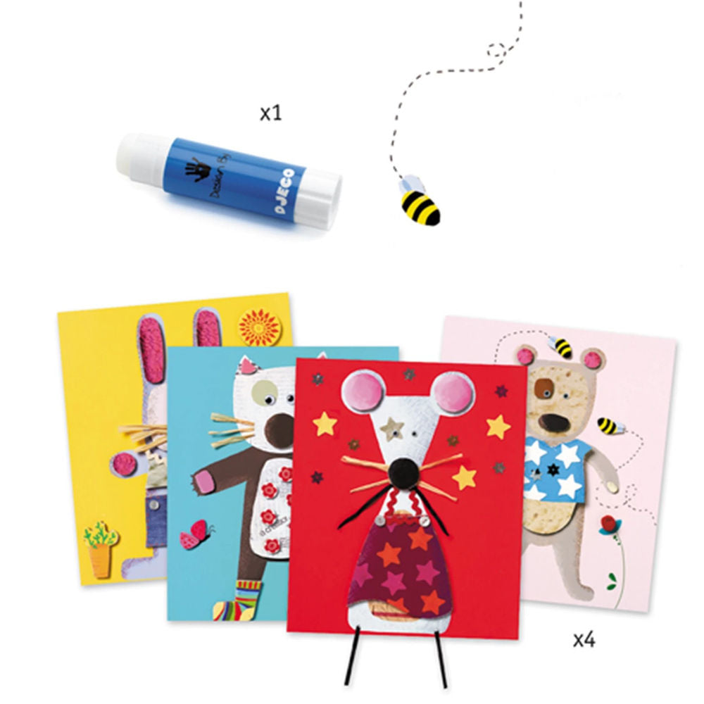 Djeco collages for the little ones