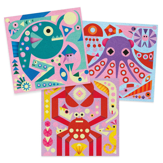 Djeco photos sable lumières de mer