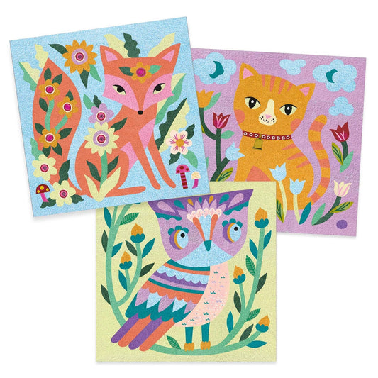 Djeco tableaux de sable luminaires de jardin