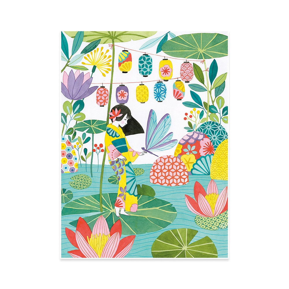 Djeco Colouring Gallery Japan