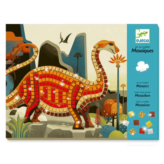 Dinosaures en mosaïque Djeco