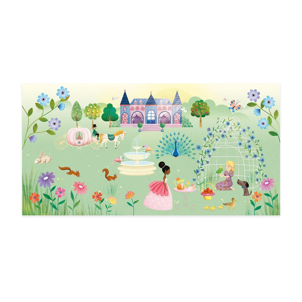 Djeco Stories with Stickers Life in the Castle