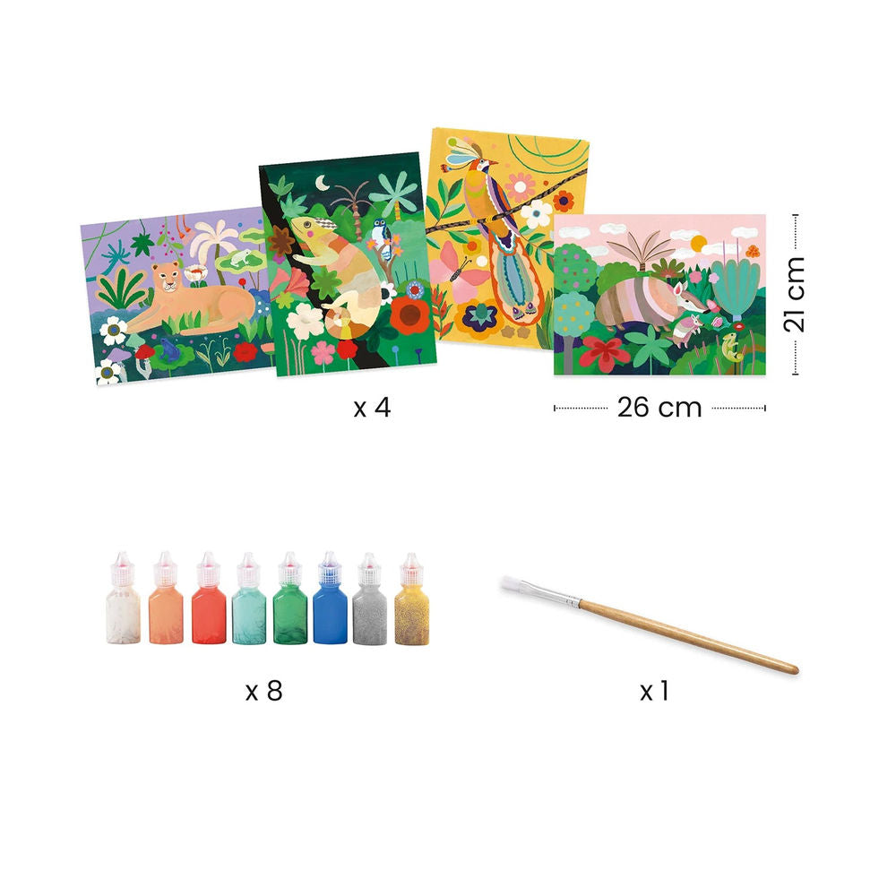 Djeco 3D Painting Rainforest
