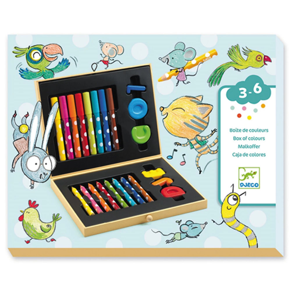 Mallette de peinture Djeco pour les plus petits